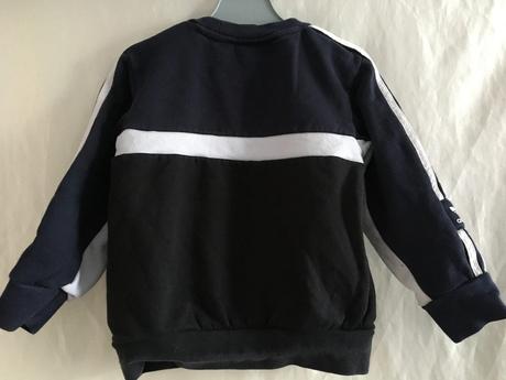 Vel. 98 černomodrá mikina, 98