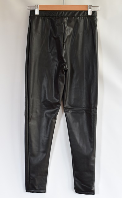 Koženkové legíny vel. 12 let, matalan,152