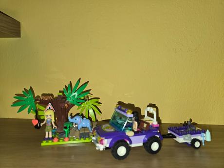 Lego friends záchrana slůněte v džungli, 