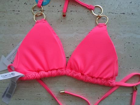 Růžové plavky plavková podprsenka s, new yorker,34 / 36 / s