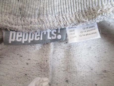 Dívčí tepláky šedé pepperts 158 164, pepperts,158