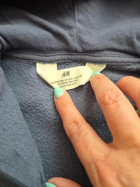 Mikina h&m, vel. 98/104, h&m,98
