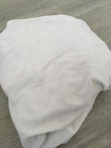 Froté napínací prostěradlo bílé, šířka (cm): 60,délka (cm): 120