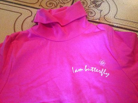 Nový dívčí rolák nápis, 104