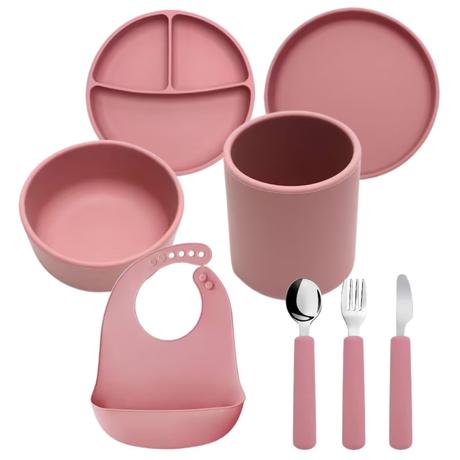 Jídelní silikonová sada classic,