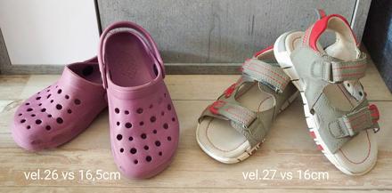 Krosiky a sandály 26/27, 26