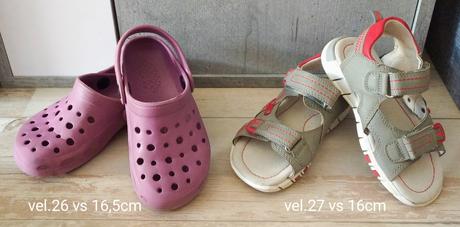 Krosiky a sandály 26/27, 26
