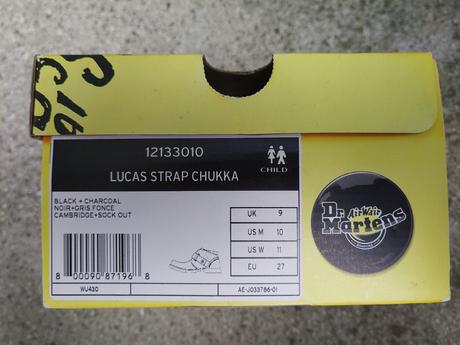 Nenošené dětské kožené boty dr. martens vel. 27, 27