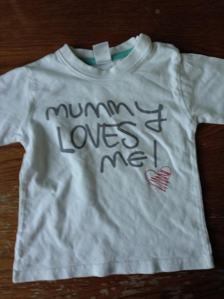 Tričko s nápisem, zara,80