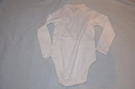 Bílé body celorozepínací v. 2-3 roky, 98