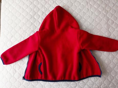 Mikina fleecová topstav, 116/122, 122