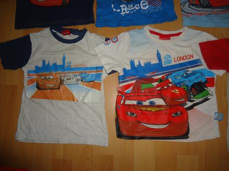 Trička s krátkým rukávem s autem blesk, m&co,92