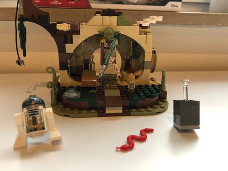 Lego star wars 75208 chýše mistra yody,