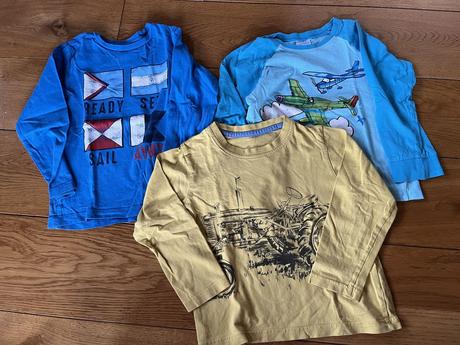 Set oblečení pro kluky - 11ks, vel. 2-4 roky, 104–116