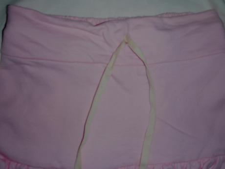 Růžová bavlněná sukýnka, 158