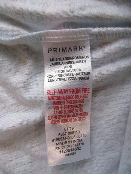 Bavlněné pyžamové šortky, primark,170