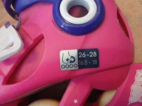 Kolečkové brusle oxelo, vel. 26-28, 26