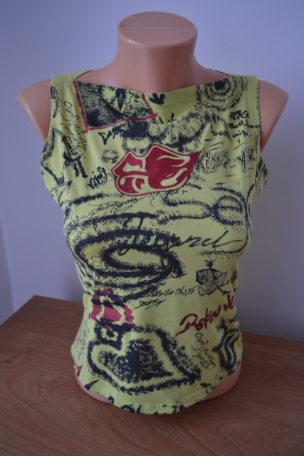 Zelený top, tílko, m