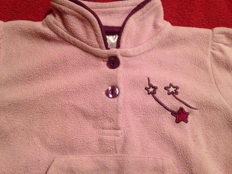 Dívčí mikina - mikinka hvězdy - hvězdičky, okay,68