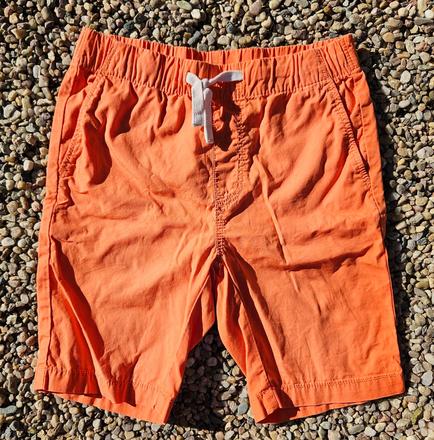 L282	chlapecké plátěné kraťasy hm vel. 122, h&m,122