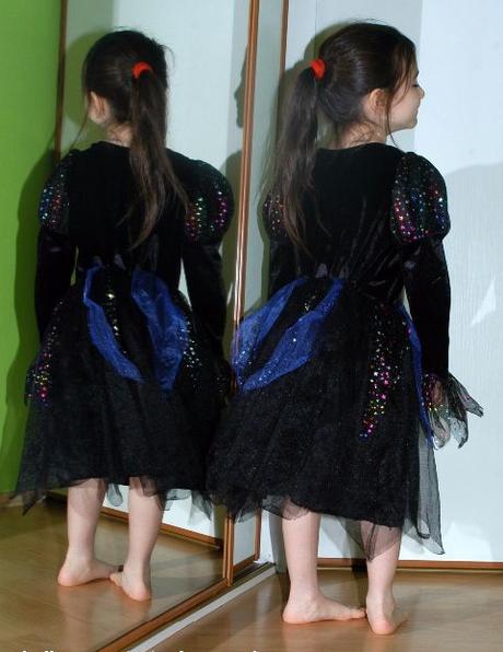 Karnevalový kostým šaty královna čarodějnice,