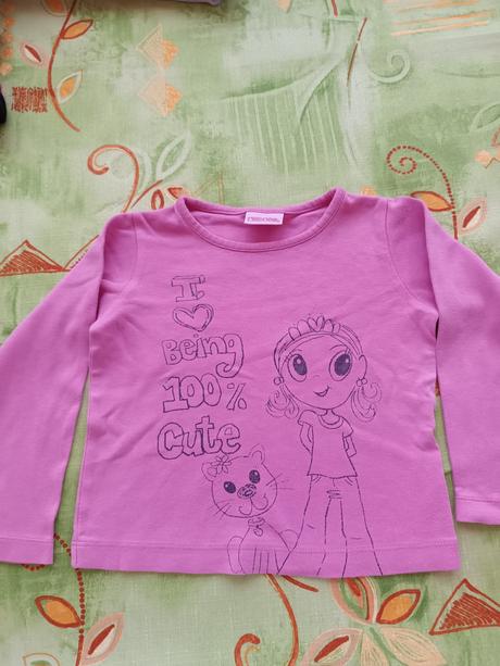 Dívčí tričko dlouhý rukáv cherokee, cherokee,86