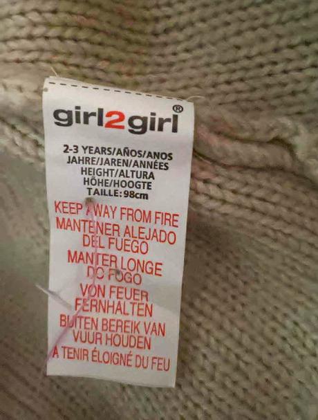 Top stav - bolerko/pončo - vel.98, girl2girl,98