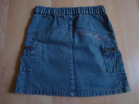 Džínová sukně, vel. 4-5 let, 116