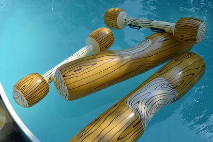 Nafukovací klády a palice pro děti do bazénu,nové, 