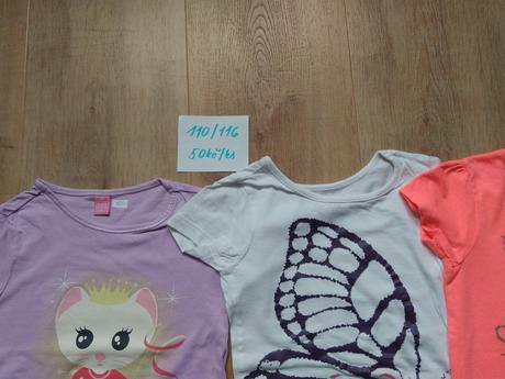 6x tričko,yd,tcm, caa,mas,disney,vel 110/116, 116