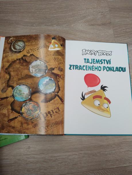 Knížky angry birds, 