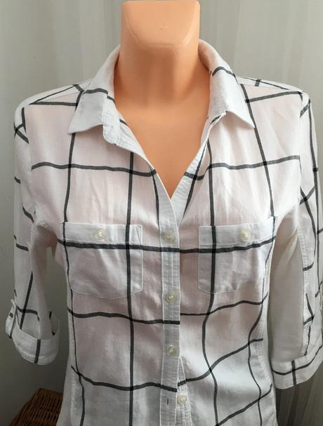 Vel. 38 bílá halenka 3/4 rukávy, orsay,38