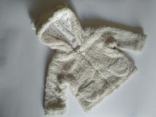 Chlupatá mikina s oušky, f&f,74