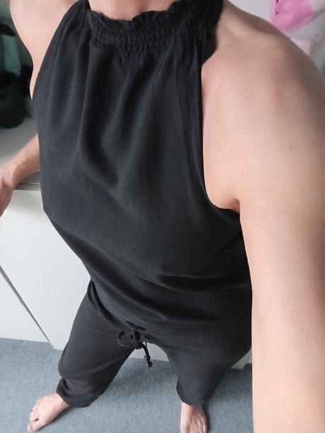 Overal volná záda zn."okay" vel."36/s i větší vel, okay,36