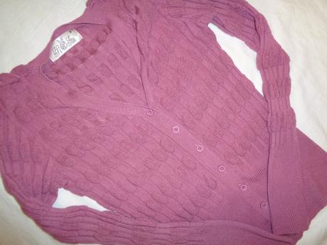 Krásný elegantní starorůžový svetr, l