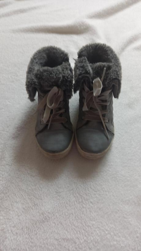 Kotníčkové boty s kožíškem, f&f,31