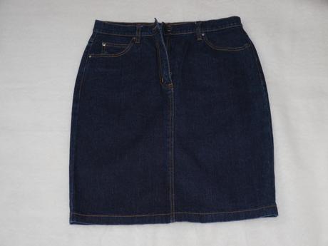 Tmave modra dzinova sukne, bonprix,40