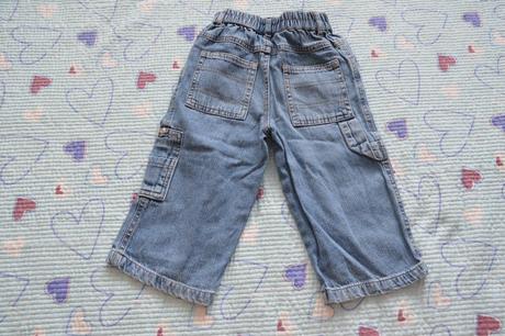 Džíny džínsy rifle riflíky na gumu, 86