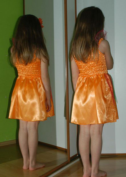 Karnevalové šaty na halloween dýňová víla,