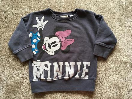 Mikina s minnie, next,80