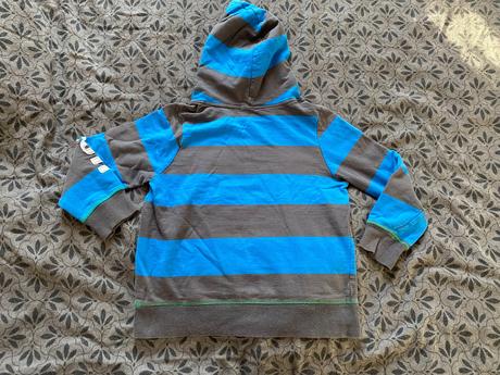 Chlapecká mikina s kapucí vel. 128-134/8-9 let, 128