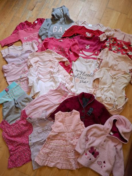 Velký balík oblečení vel 56 - 74, 50–62