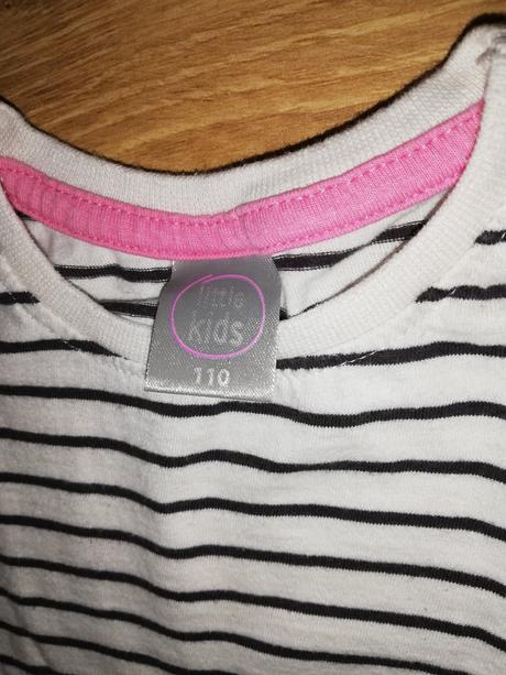 Pruhované tričko s dlouhým rukávem, pepco,104