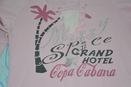 Elastické triko s kamínky, 140