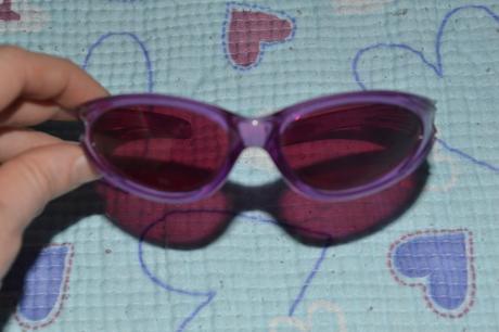 Fialové sluneční brýle, 1-3 roky, 