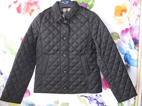 Prošívaná dívčí, dámská bunda, sako, burberry, burberry,152