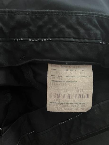 Kalhoty černé dámské hugo boss vel. 42/xl, hugo boss,42