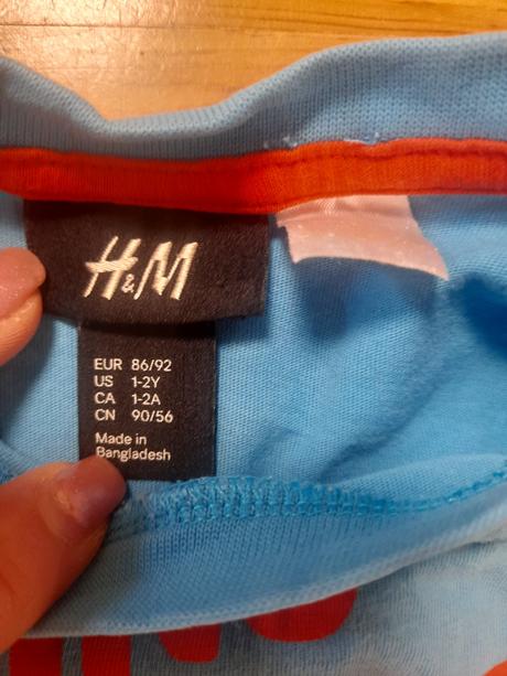 Tričko sesame street/bohoušek h&m, vel. 86/92, h&m,86