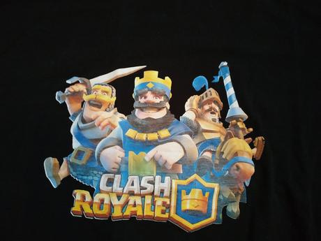 Tričko vel. l- dle videohry clash royale, m