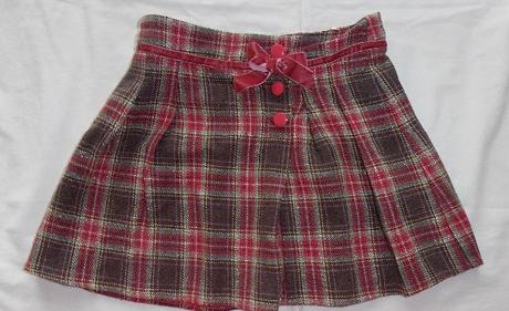 L35. podzimní/zimní sukýnka 6-8 let, monsoon,128